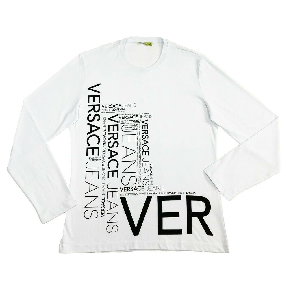 Versace Jeans Multi-Print Long Sleeve T-Shirt